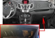 Схема предохранителей Ford Fiesta 2011-2013